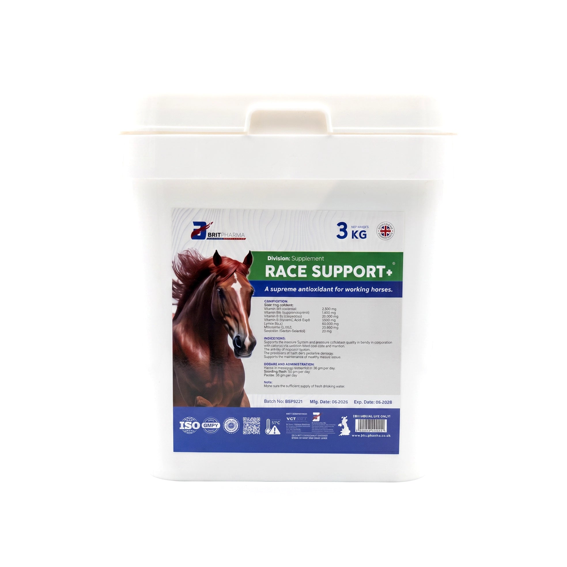 Race Support+ داعم السباق ومضاد أكسدة