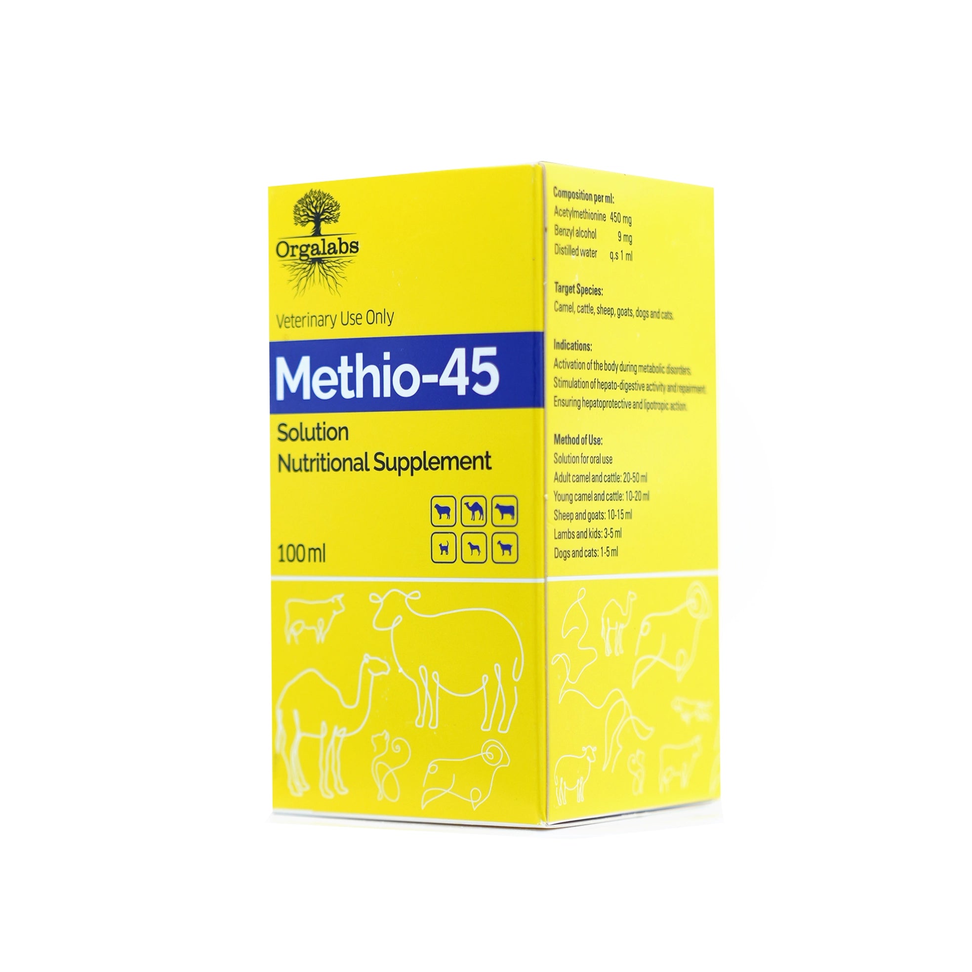 Methio-45 ميثيونين (خفّ وكبد)