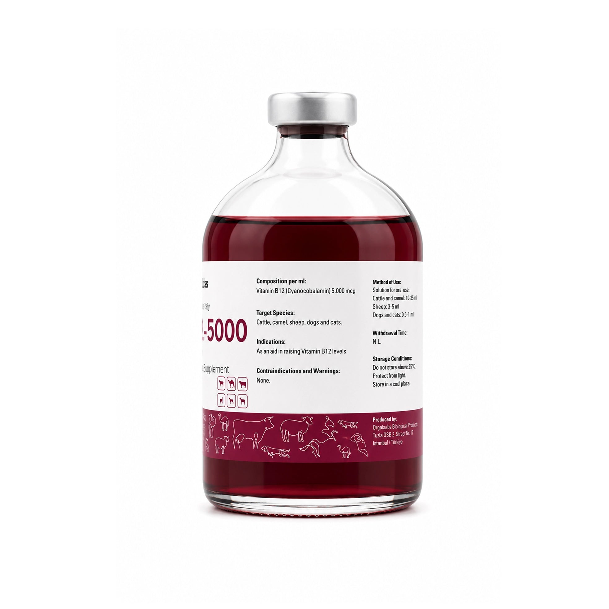 B12-5000 فيتامين B12