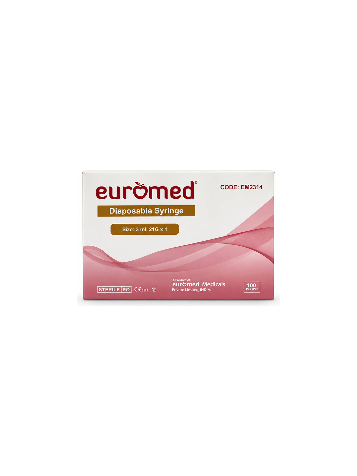 Euromed Disposable Syringe 3ml